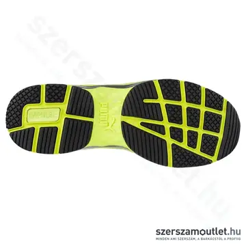 PUMA FUSE MOTION 2.0 GREEN LOW S1P ESD HRO SRC Munkavédelmi cipő 40-es (Szürke/Neon) (PUM-643880)