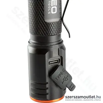 NEO TOOLS Tölthető zseblámpa, USB C, CHN LED, 2000lum