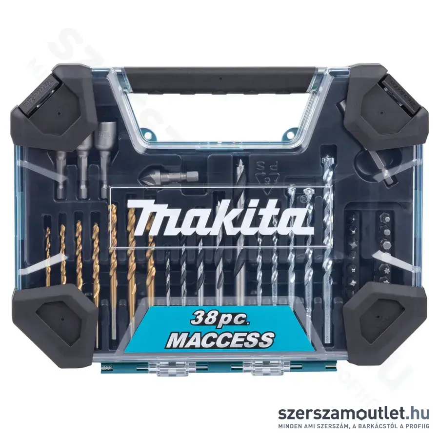 MAKITA Fúró-csavarbehajtó készlet, 38db-os