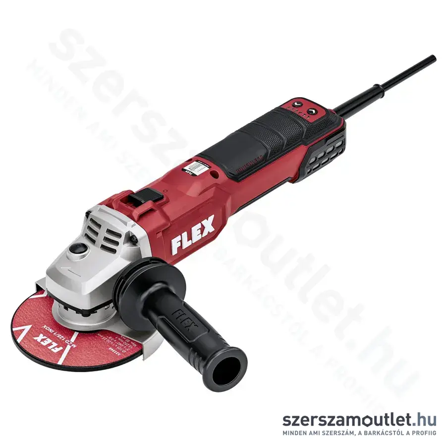 FLEX LBE 20-11 125-EC Változtatható fordulatszámú sarokcsiszoló, szénkefementes, 125mm, 2000W/230V