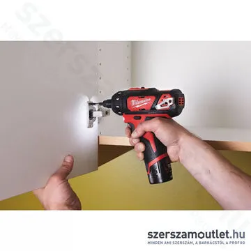 MILWAUKEE M12 BD-0 Akkus fúró-csavarbehajtó (12V) (Akku és töltő nélkül!)