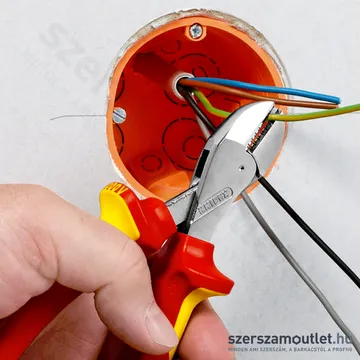 KNIPEX X-CUT SZIGETELT Erő és oldalcsípő fogó 160mm (73 06 160)