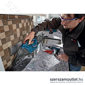 BOSCH GAS 12V Akkus porszívó (12V) (Akku és töltő nélkül!) (06019E3000)
