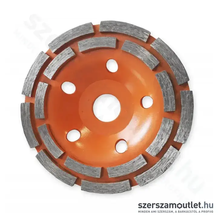 DEDRA DYNAMIC Kétsoros gyémánt csiszolótárcsa 180x22,2mm