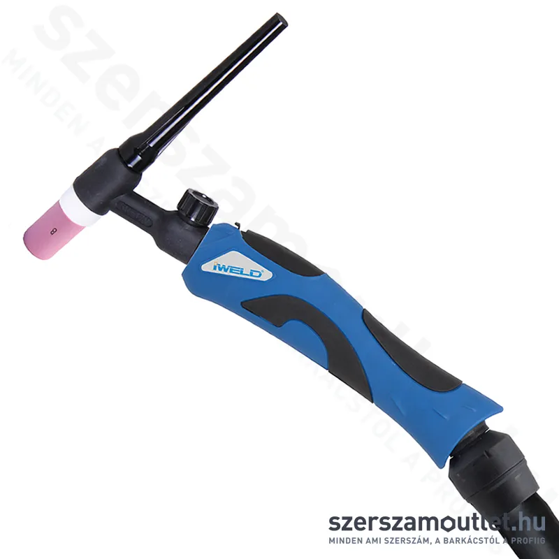 IWELD TIG SR17V Hegesztőpisztoly, szelepes 4m (100/140A) (800TSRB174V)