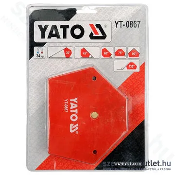 YATO Hegesztési munkadarabtartó mágnes 111x136x24mm (YT-0867)