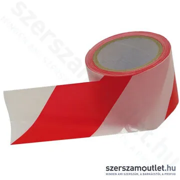 EXTOL Jelölő szalag, piros-fehér 75mmx250m