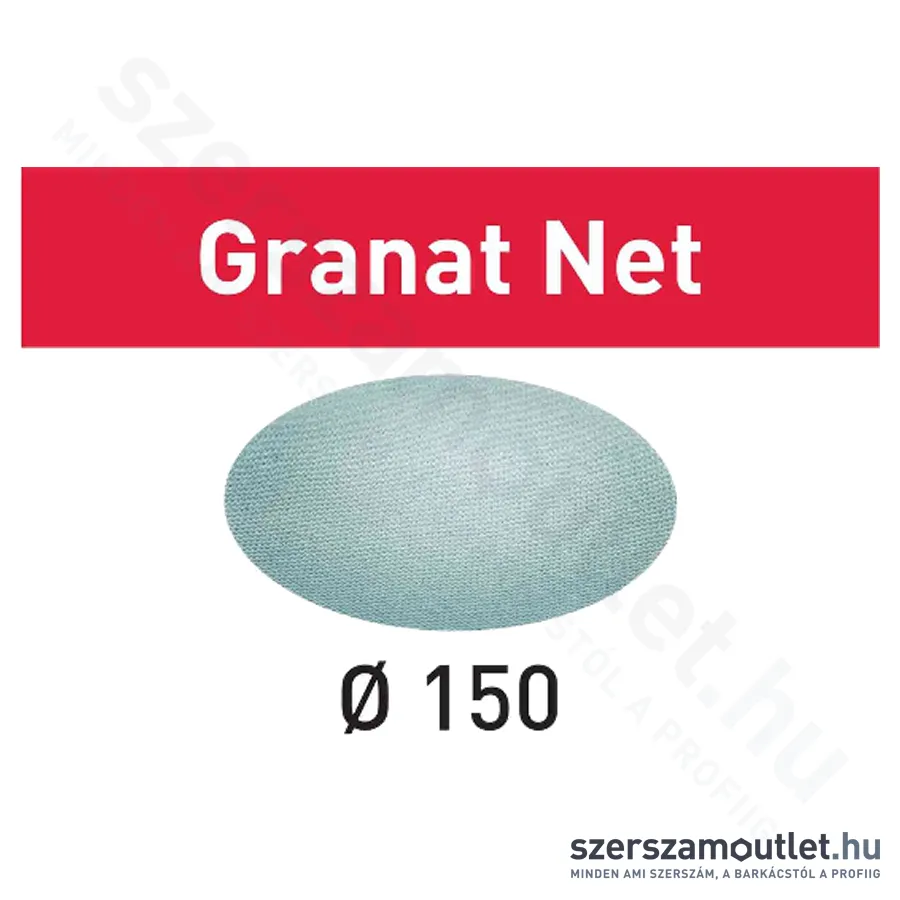 FESTOOL Csiszolóháló STF D150 P180 GR NET/50 (1db)