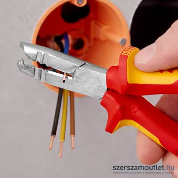 KNIPEX Kábelcsupaszító fogó 165mm (13 46 165)