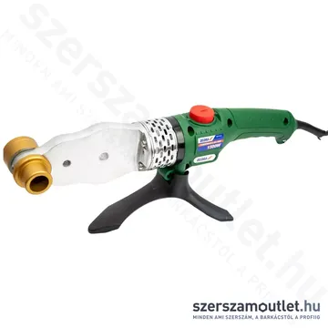 DEDRA Műanyag cső hegesztő, tokos, (1500W/16-63mm)