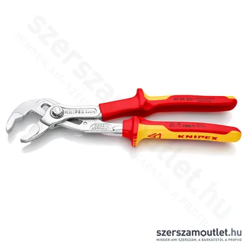 KNIPEX SZIGETELT Vízpumpa fogó 250mm (87 26 250)