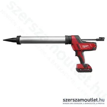 MILWAUKEE C18 PCG/600A-201B Akkus kartuskinyomó pisztoly (1x2,0Ah/18V) (4933441305)