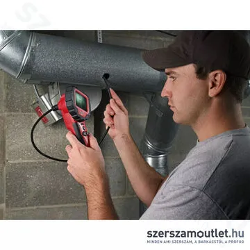 MILWAUKEE M12 IC-201C (S) Akkus vizsgáló kamera kofferben (1x2,0Ah/12V) (4933441680)