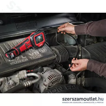 MILWAUKEE M12 IC-201C (S) Akkus vizsgáló kamera kofferben (1x2,0Ah/12V) (4933441680)