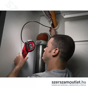 MILWAUKEE M12 IC-201C (S) Akkus vizsgáló kamera kofferben (1x2,0Ah/12V) (4933441680)