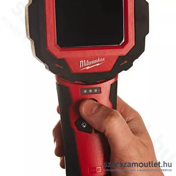 MILWAUKEE M12 IC-201C (S) Akkus vizsgáló kamera kofferben (1x2,0Ah/12V) (4933441680)