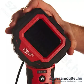 MILWAUKEE M12 IC-201C (S) Akkus vizsgáló kamera kofferben (1x2,0Ah/12V) (4933441680)