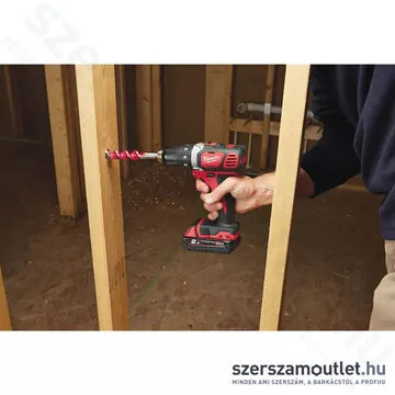 MILWAUKEE M18 BDD-202C Akkus fúró-csavarbehajtó kofferben (2x2,0Ah/18V) (4933443555)