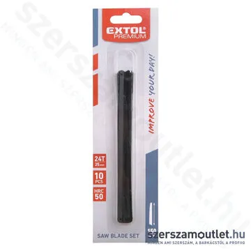 EXTOL Fémfűrészlap készlet 150mm (10db)