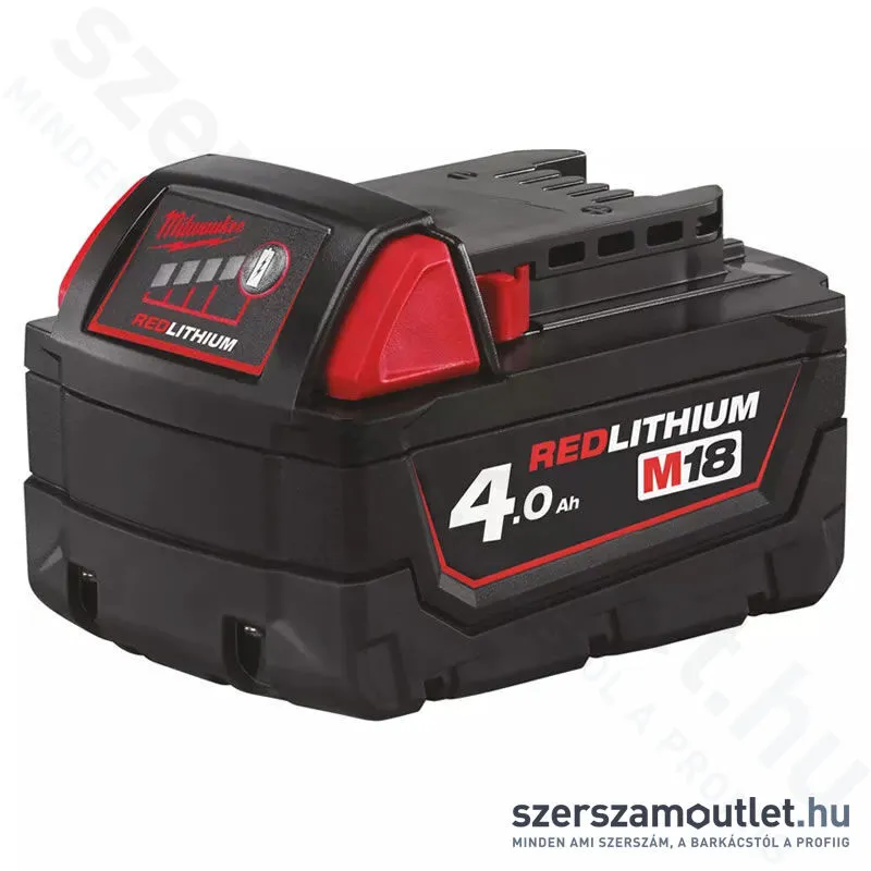 MILWAUKEE M18 B4 Akkumulátor 4,0Ah/18V Li-ion