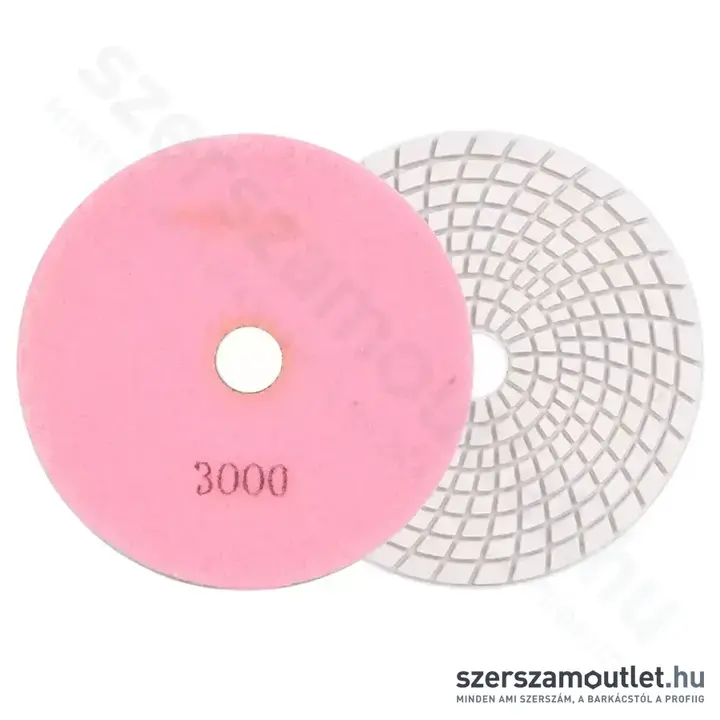 DEDRA Gyémántszemcsés polírozó és csiszolókorong 125mm G3000