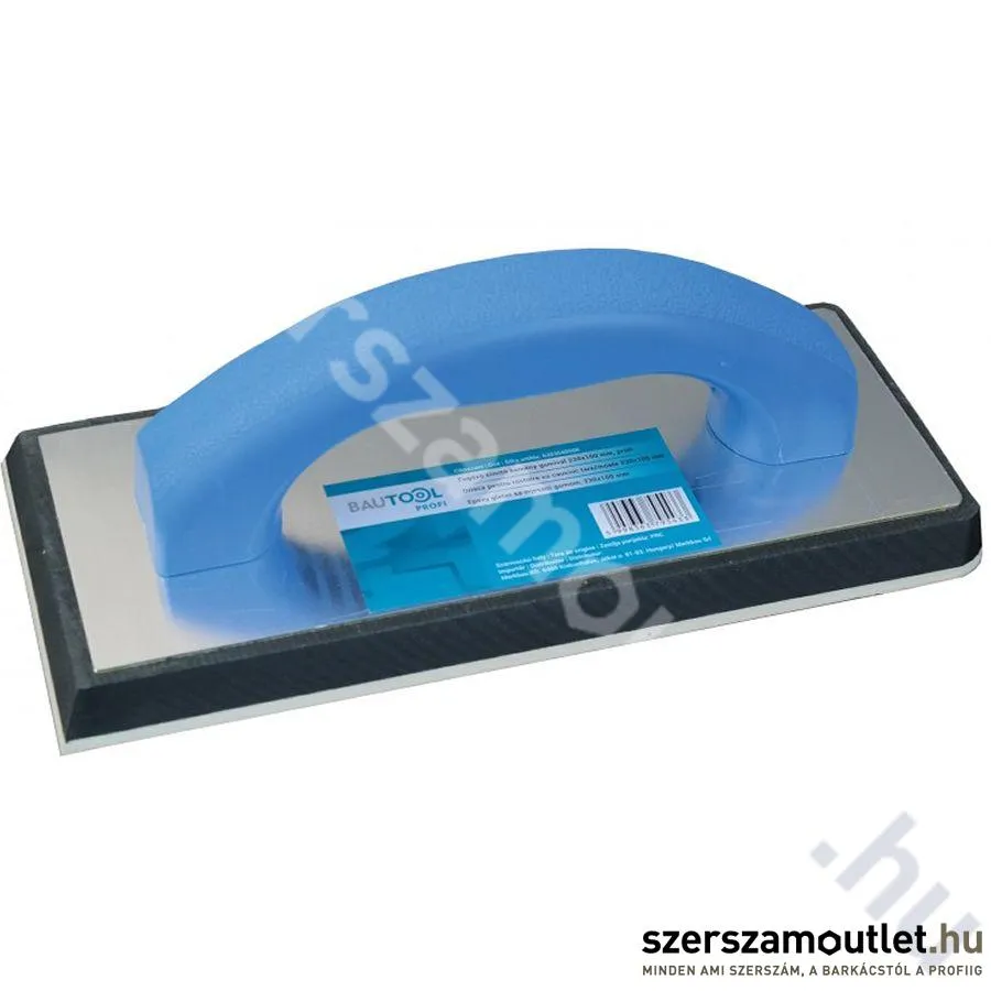 BAUTOOL Epoxi fugázó simító kemény gumival 230x100 mm