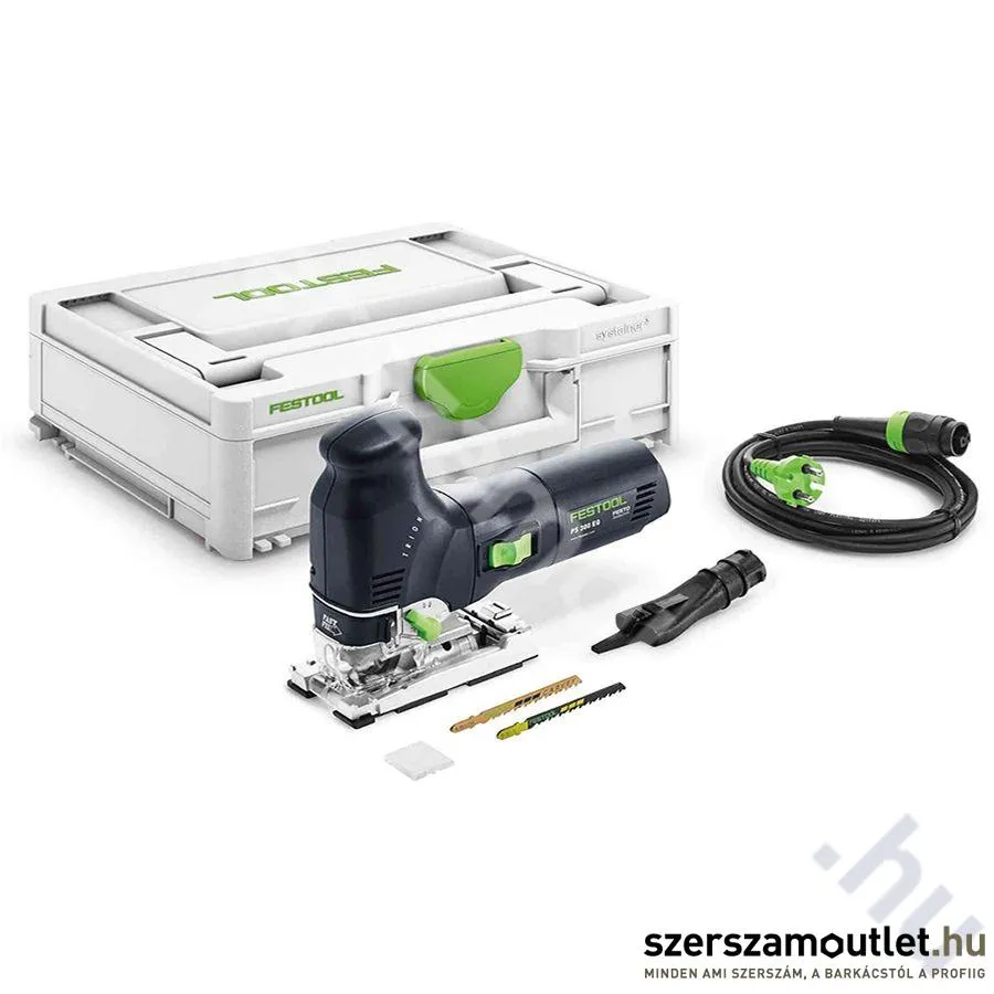 FESTOOL PS 300 EQ-Plus Trion szúrófűrész Systainer-ben (720W/120mm)