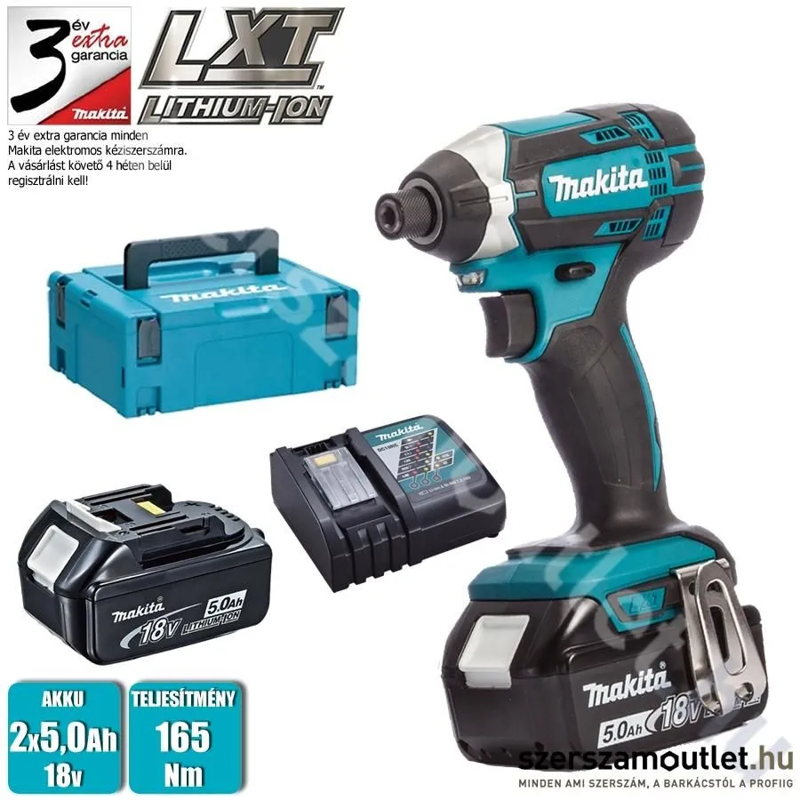 MAKITA DTD152RTJ Akkus ütvecsavarozó Makpac kofferben 1/4