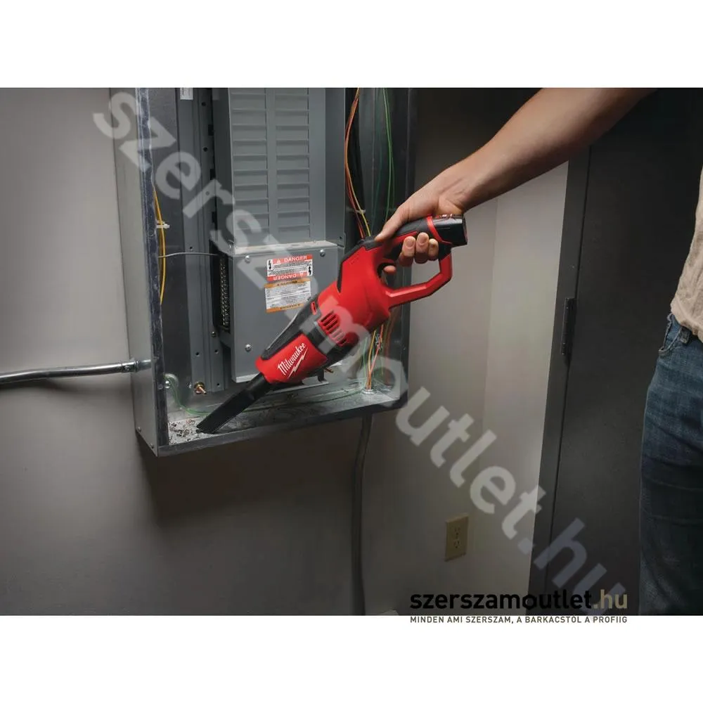 MILWAUKEE M12 HV-0 Akkus porszívó (12V) (Akku és töltő nélkül!)